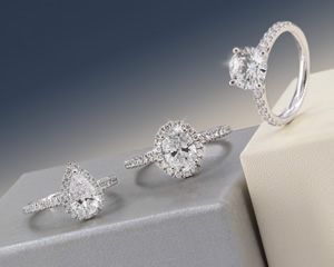 Solitaires Diamant de synthèse