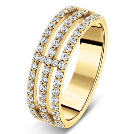 alliance-diamants-demi-tour-ajoure-3-rangs